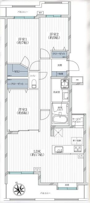 【間取り】の画像