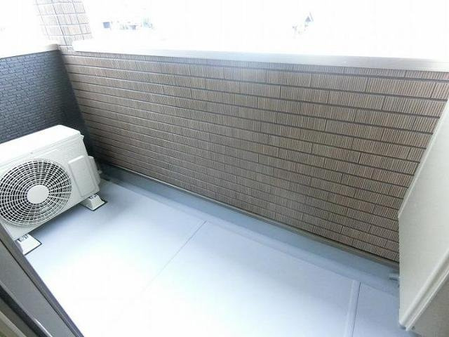 ラフレシールＢのバルコニー