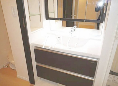 【洗面所】 | ラ・アトレ中板橋Ⅱ | 独立洗面台です。