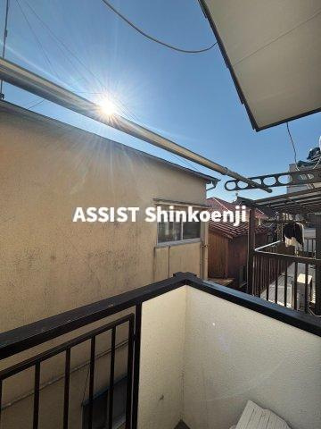 ルネ富士見のバルコニー