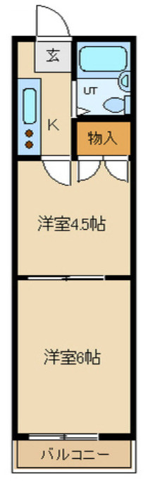 ルネ富士見の間取り