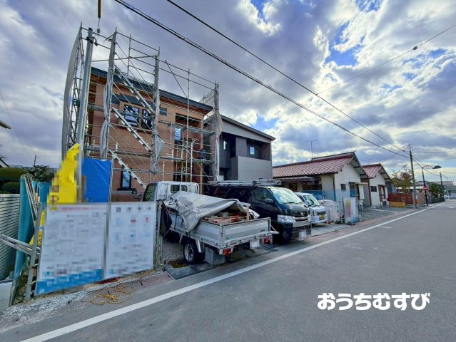 春日井市篠木町2丁目(全2棟)A号棟の前面道路含む現地写真