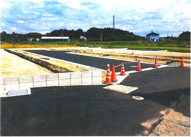 知多市金沢字泉脇　5区画の外観|西側から撮影