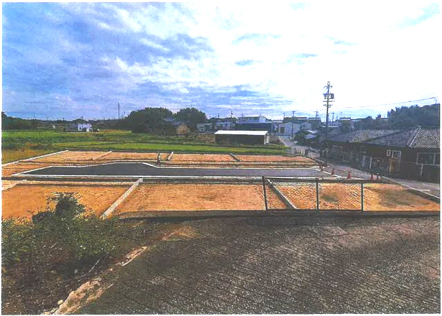 知多市金沢字泉脇　5区画の外観|北側から撮影