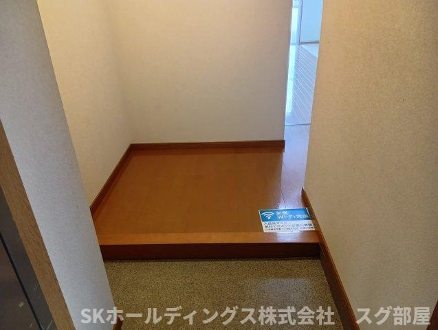 ライフステージ広瀬倉梯の玄関