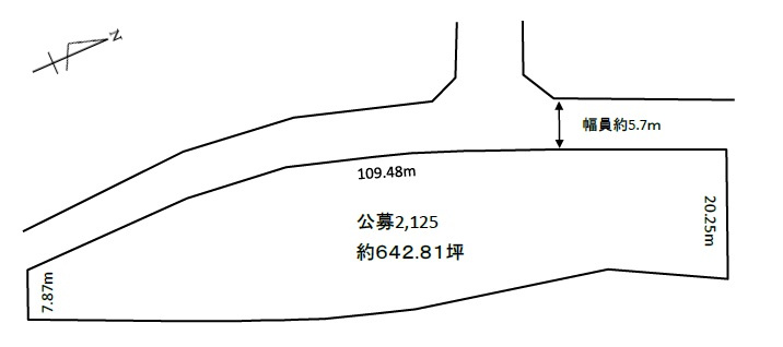 富津市岩瀬　土地（大貫駅より徒歩8分）