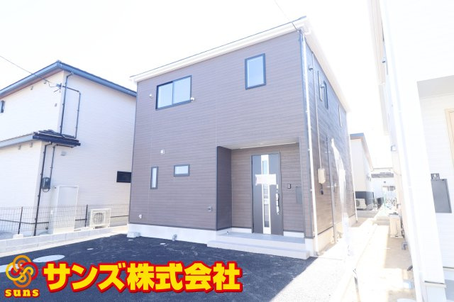 本宮市仁井田字糀壇　　　２号棟　　　五百川小学校、本宮第２中学区の外観|北西側から見た外観