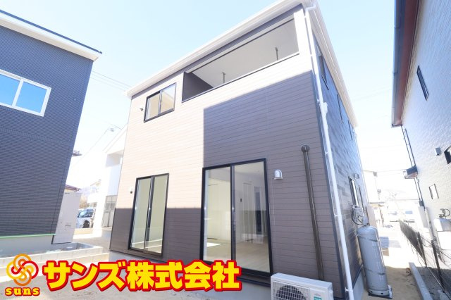 本宮市仁井田字糀壇　　　２号棟　　　五百川小学校、本宮第２中学区の外観|南東側から見た外観♪