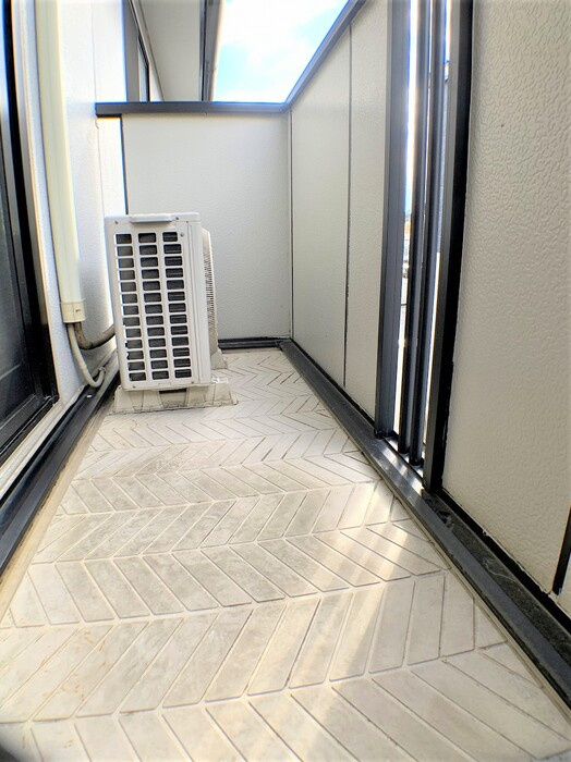 セジュール薮田のバルコニー