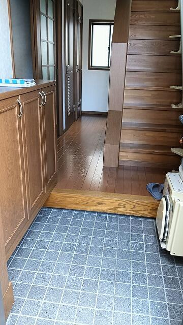 北小岩5丁目貸家の玄関