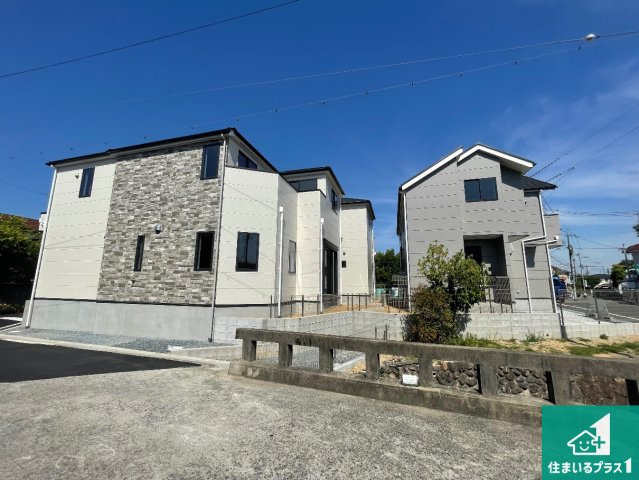 伊丹市鈴原町　第2期　新築一戸建ての外観|お客様に長く安心して住んでいだだける事にこだわった家づくり！住んでからのアフターサービスにもしっかりと取り組んでいます！
