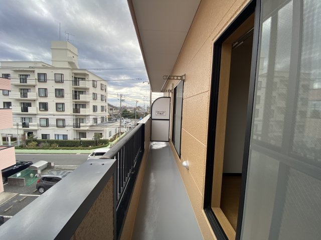 スカイコートⅠのバルコニー