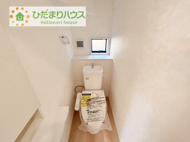 【トイレ】 | 結城市結城第43　新築戸建　6号棟 | 温水洗浄便座ついてます(^^♪