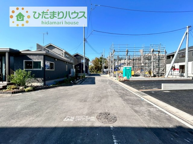 【前面道路含む現地写真】 | 結城市結城第43　新築戸建　6号棟 | 現在開発中の新しい住宅地です！(*^-^*)
