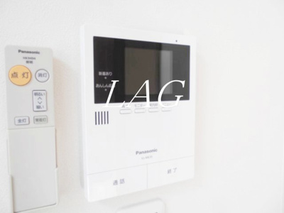 【セキュリティ】 | プラージュ王子神谷 | モニター付きインターフォンです。