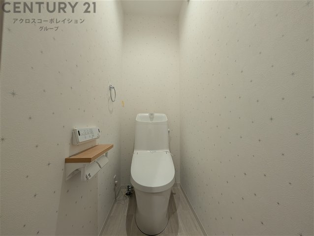 トイレもきれいです