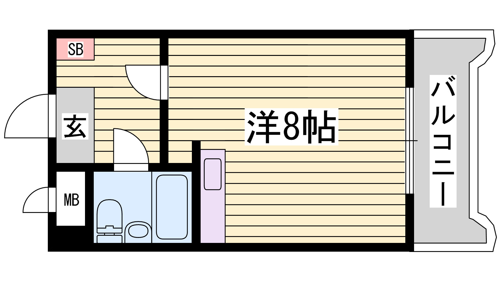 メゾンＹＳの間取り