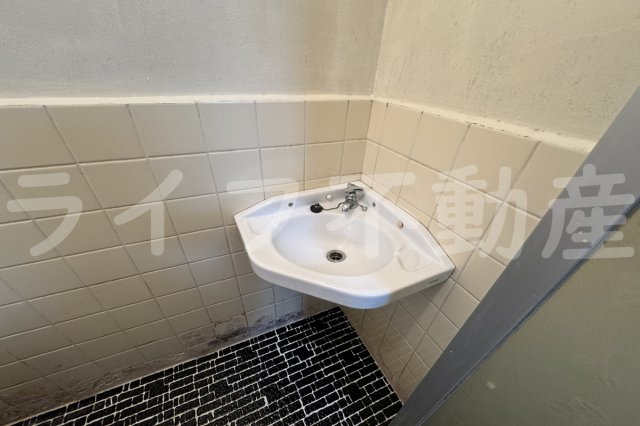 メゾン寿の洗面所|広い洗面スペース