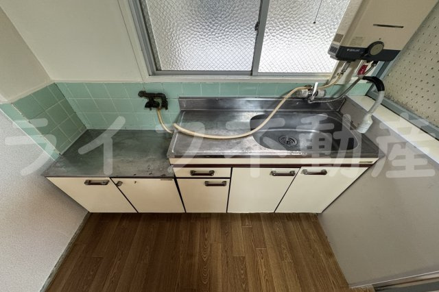 メゾン寿のキッチン|きれいなキッチンです