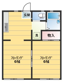 【間取り】 | 全居室フローリング！