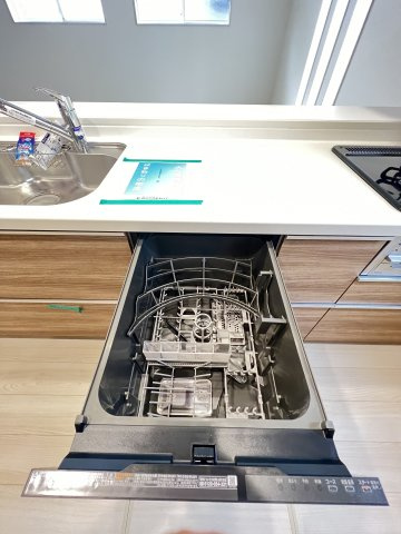 奈良市東九条町3期全3棟のキッチン|食器洗い乾燥機