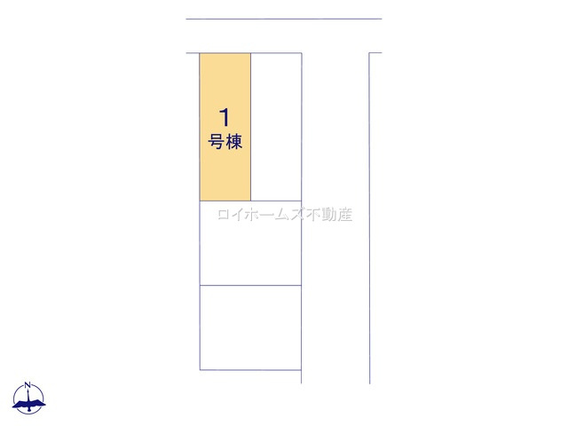 【区画図】 | 津島市立込町２丁目5『仲介料無料』新築戸建て | 1号棟