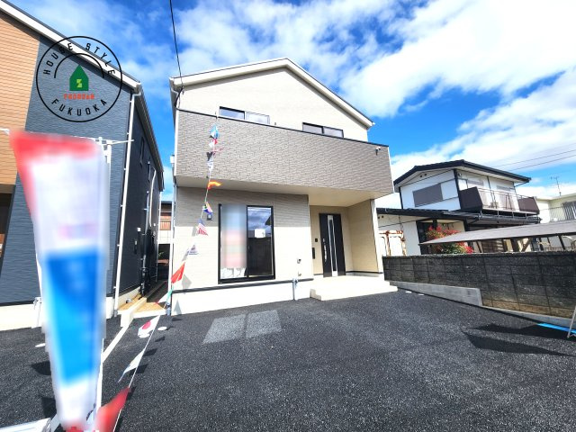 糟屋郡新宮町緑ヶ浜2丁目第2-2棟（2号棟）の外観|デザイン性のある外観です。