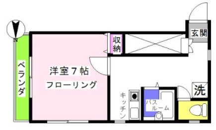 メゾン・ド・星の間取り