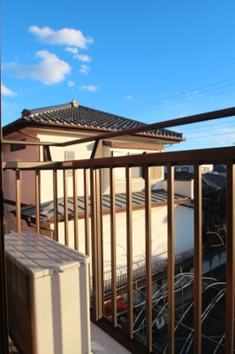 【バルコニー】 | ヴィラミツキⅢ | 南面⇔日当たり良し！