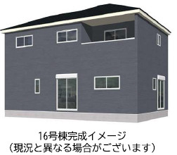 仲介手数料不要　よかタウンBloom菊池市隈府4期【隈府小・菊池南中】の外観パース|外観パースです