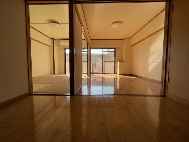 UKマンションの居間・リビング