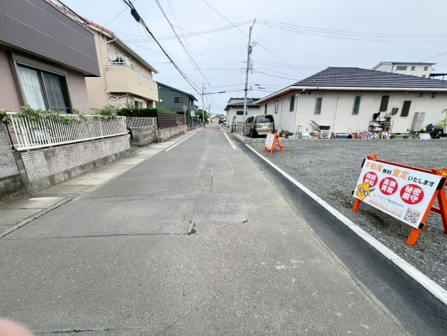 売地の外観|外はこのようになっています