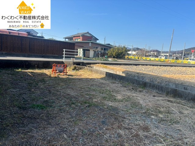 売地の外観|2025/1初旬撮影
島田駅まで徒歩約８分の立地♪
