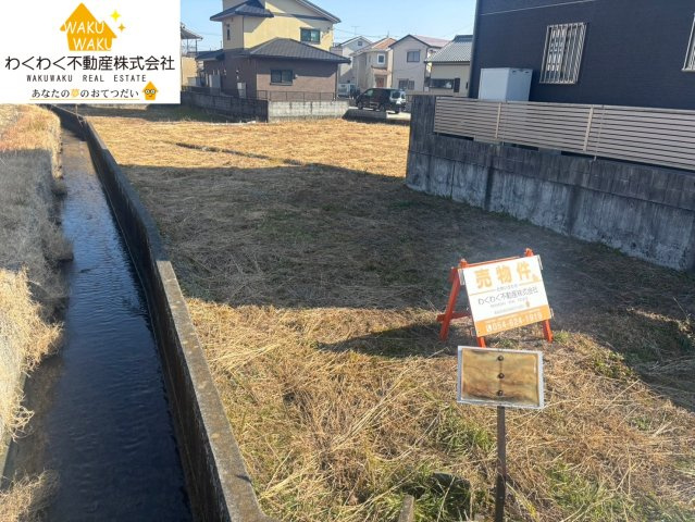 売地の外観|2025/1初旬撮影
島田駅まで徒歩約８分の立地♪
