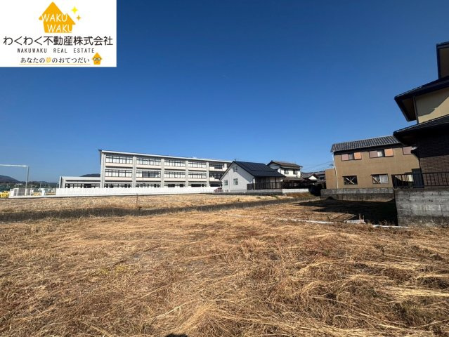 売地の外観|2025/1初旬撮影
島田駅まで徒歩約８分の立地♪
