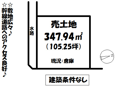 売地の土地図
