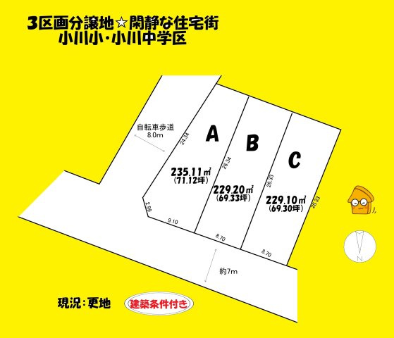 売地の土地図