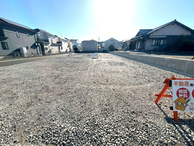 売地の前面道路含む現地写真|（2026年2月20日撮影）