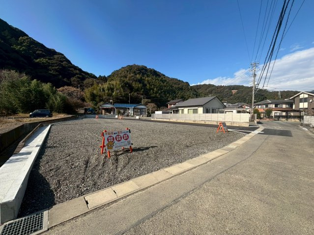 売地の外観|進入路　2025.1.13撮影