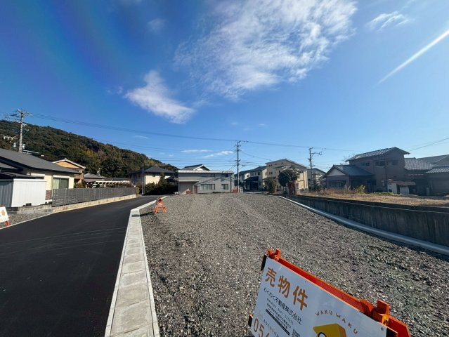 売地の外観|進入路　2025.1.13撮影