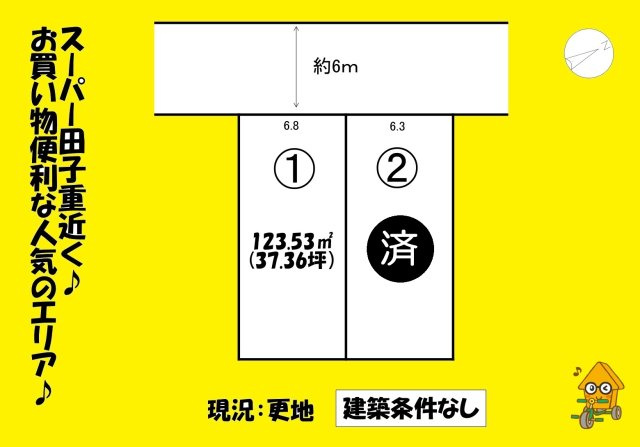 売地の土地図