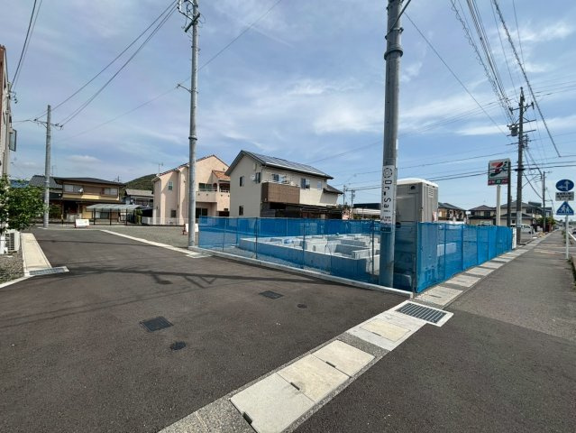 島田市旭２丁目3区画分譲|2026/04/20撮影　1号棟（売却済み）の建築が進んでまいりました♪