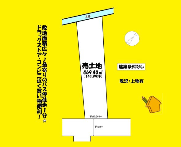 売地の土地図