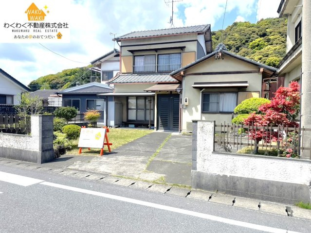 売地の前面道路含む現地写真|2024/4/16撮影