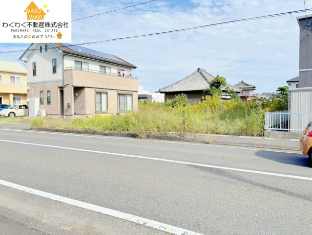 売地の外観|ゆったり50坪の整形地です
