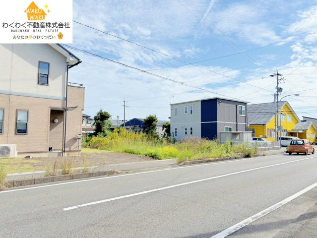 売地の外観|ゆったり50坪の整形地です