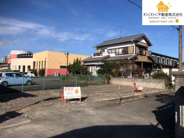 売地の外観|島田駅まで徒歩7分♪
間口にゆとりのある敷地です♪