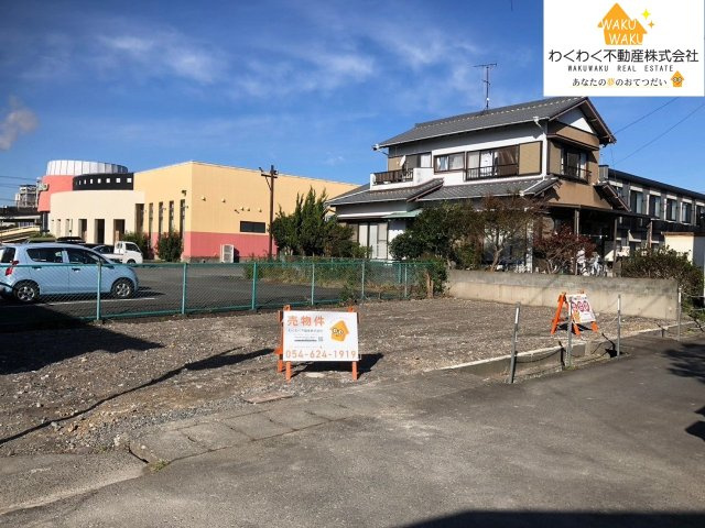 売地の外観|島田駅まで徒歩7分♪
間口にゆとりのある敷地です♪
