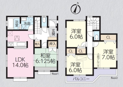 【区画図】 | 所沢市小手指南4丁目