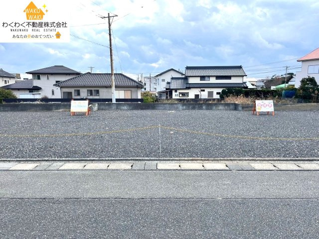 売地の外観|2024年1月撮影